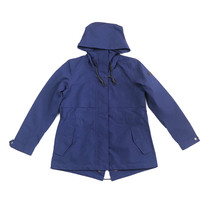 French Ms AIGLE Aigao's waterproof and windproof jacket tail hat coat GORE-TEX chargeback travel