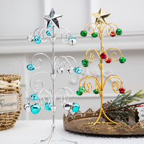 Langsen Christmas creative desktop decorations mall window counter mini decoration scene package Christmas gift