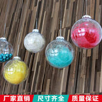 Shopping Mall celebration opening decorations Christmas ball aerial hanging decoration roof decoration window ceiling decoration color ball