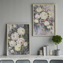 ZSH002 country style retro plant flower wall hanging porch bedroom sofa background wall decoration painting hanging painting