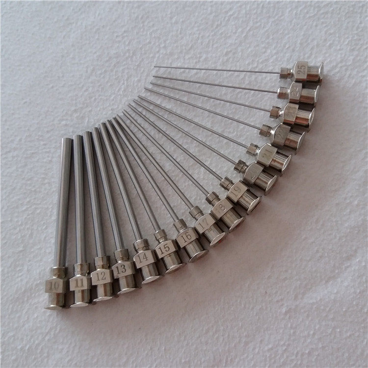 全不锈钢点胶针头点胶针筒针管针咀针嘴1.5寸针头订做加长针头