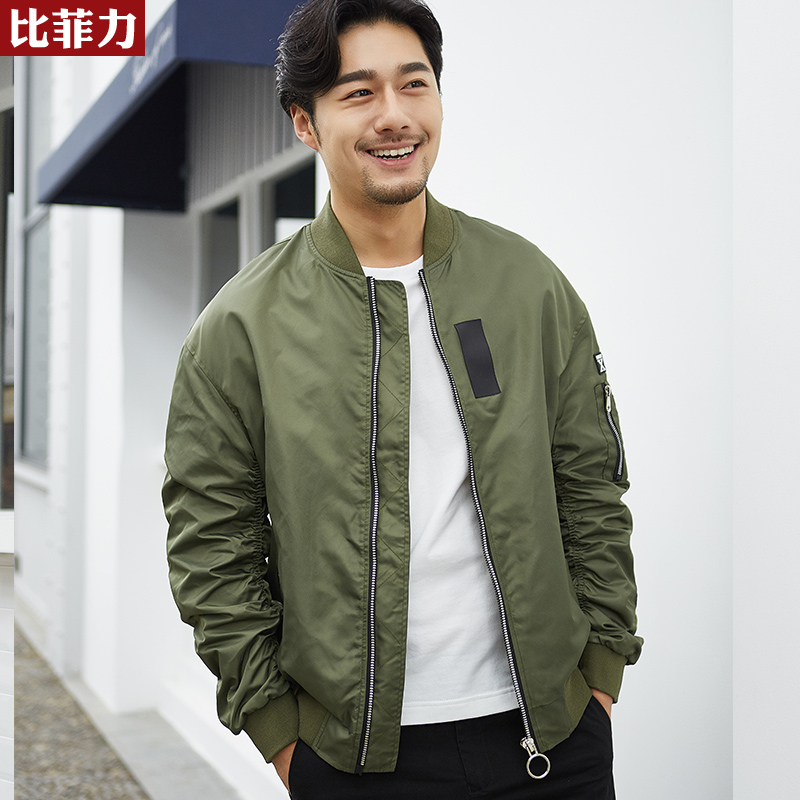 比菲力 春秋款 Ma-1飛行員夾克 棒球服