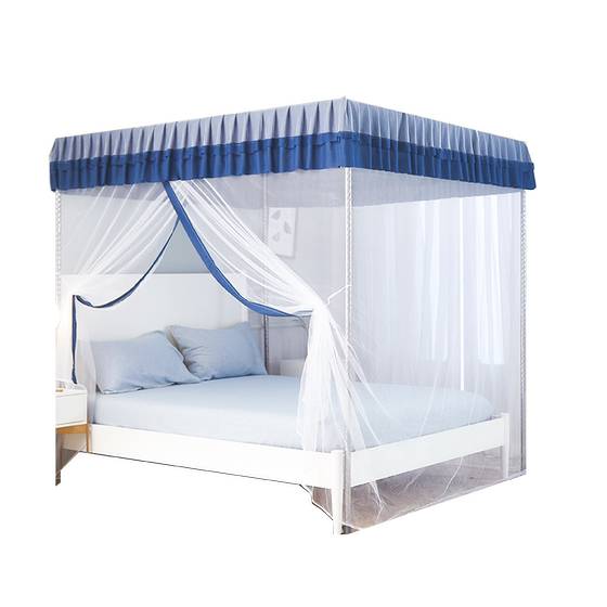 The new landing mosquito net, dustproof, single door 1.8m bed double home use 1.5 thick encryption 1/1.2/2 meters bracket The new landing mosquito net, dustproof, single door 1.8m bed double home use 1.5 thick encryption 1/1.2/2 meters bracket