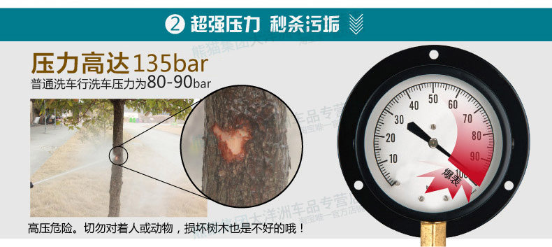 Автомойка 熊猫2062静音自吸家用高压洗车神器清洗机 220v 洗车机感应电机 PANDA SOFTWARE