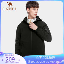 Camel softshell clothes men and women 2022 fall Outdoor jacket Windproof Front Soft Shell Clothing Sport Plus Suede Jacket