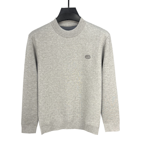 Sweater men's round neck plus velvet thickened knitted base shirt plaid jacquard autumn and winter men's slim body thread middle-aged fashion
Sweater men's round neck plus velvet thickened knitted base shirt plaid jacquard autumn and winter men's slim body thread middle-aged fashion