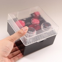 Large transparent seal box multi-functional combination financial office photosensitive storage box printing box seal box official seal private seal box