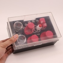 Photosensitive seal box large storage box official seal box financial legal person multi-functional plastic transparent storage box