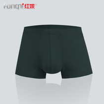 Hongni underwear male elastic cotton lycra U convex design high waist thin breathable trousers flat corner underwear
