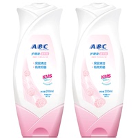 拍2！ABC女性护理温和洗护液200ml*4瓶