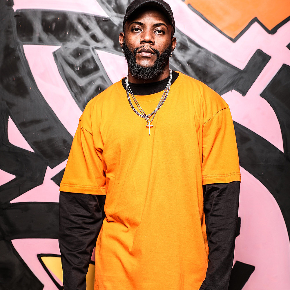 蜜丘琳metrust复古街头风格 街舞滑板说唱潮流宽松嘻哈假两件长袖