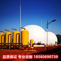 Double-membrane gas tank biogas double-membrane gas storage tank dry flexible independent floor-standing gas storage tank 200 cubic gas storage tank