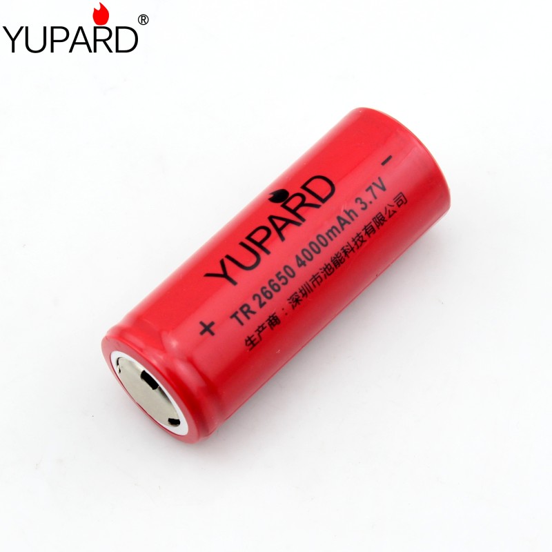 Leopard 26650 lithium battery large capacity 4000mAh rechargeable lithium battery intense light flashlight