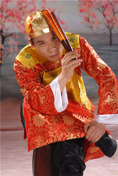 大地主 古装服装 阿哥服装 地主服 清朝少爷装贝勒爷 戏服演出服