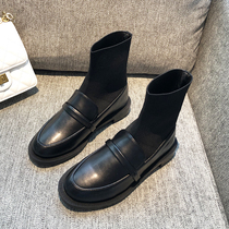 Short boots womens 2019 new all-match autumn British style boots womens thin shoes net red winter Martin boots womens single boots