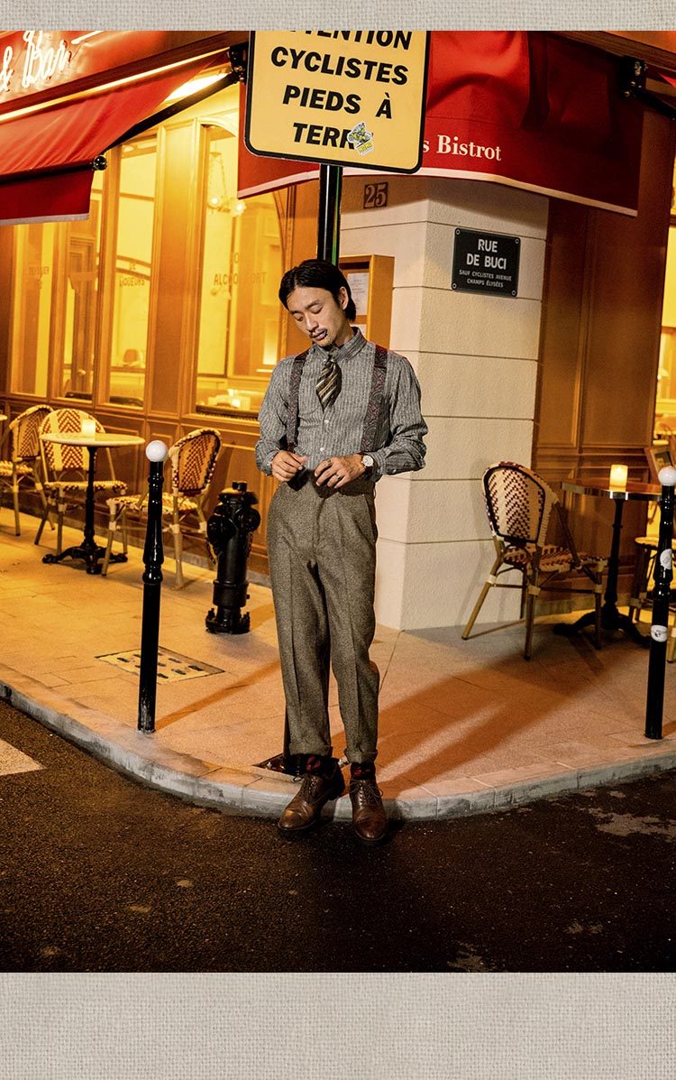 soarin英伦风雅痞男装复古条纹衬衫 高级感商务休闲西装衬衣免烫