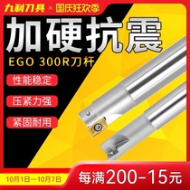 EGO CNC end mill cutter bar 300R cutter handle 1135 milling cutter bar small R0 8 Blade CNC right angle milling cutter bar