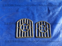 Pure copper trench gate Dark Gate drain gate drainage ditch cover filter and anti-clogging square round floor drain