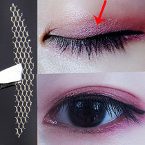 Lace double eyelid paste invisible seamless flesh color mesh net natural fiber strip glue fairy paste net red paste