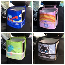 Practical car supplies storage tube car interior hanging car trash can multifunctional storage frame cartoon durable