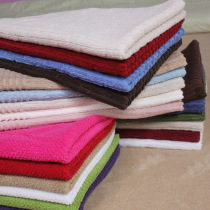 Outlet Pure Cotton Towel Thickened Face Towel Wash Face Towel Absorbent Thick Solid 45 * 70 cm 170 gr can be a pillow towel