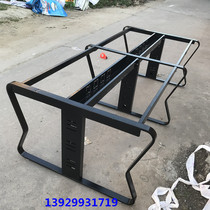 Office desk metal iron frame conference table table legs Table frame Wrought iron simple office bracket manufacturers hot-selling custom table legs