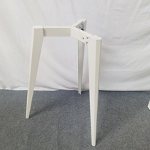 Wrought iron negotiation table Round table support feet Office desk legs Training table Coffee table Metal iron frame feet Conference table bracket legs