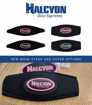 HALCYON MASK STARP Diving Mirror with Diving Hair Care Belt Protective Cover Velcro Anti-Winding
