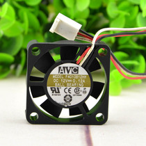 AVC 4CM 0 12v 12A 4010 4010 DS04010B12H Double Ball SILVER MACHINE CPU ULTRA SILENT FAN