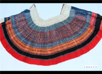 Thousands of miles of idle hands for embroidery wax dyeing skirt Plexant Skirt Waxy Dyeing Long Skirt Half Skirt National Customs Cloth Skirt C581