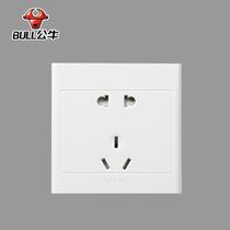Bull 86 open 10A 2 3 plug 5 hole panel socket wall switch G09Z223 large quantity and excellent price