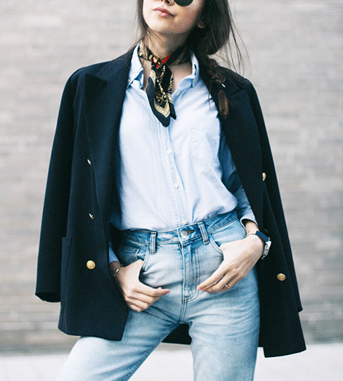 丝巾,那些你不知道的时髦系法!