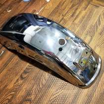 National Three Prince HJ125-8E GN125-2F F electroplated iron fender Suzuki rear sand board sand cover accessories