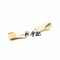 Motorcycle battery clip motorcycle modification piece battery terminal copper piece terminal horn plug plug