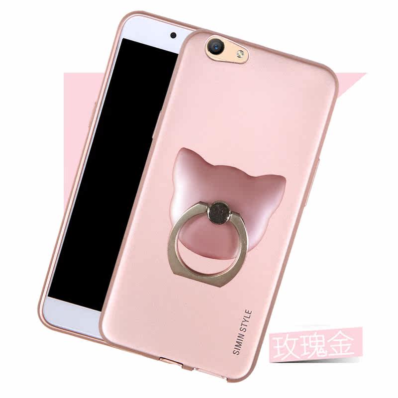 【oppoa59手机壳硅胶男女款保护套防摔oppoa59m卡通创意超薄送指环