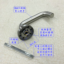 304 stainless steel Universal split bedroom door lock handle room wooden door fire door lock door handle lock