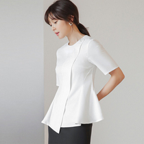 Beautician work clothes female professional suit summer high-end reception medical beauty consultant skin Management set