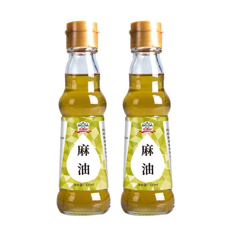 麻油四川凉拌调味油食用麻椒油125ml食用苏麻油亚麻酸商用批发