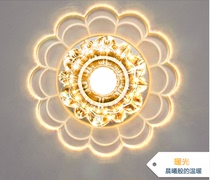 Buy one get one free acrylic LED aisle light modern corridor lighting crystal glass porch ceiling light balcony