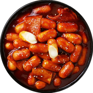 韩式芝士年糕 夹心年糕炒年糕条拉丝原味芝士年糕辣酱套餐390g