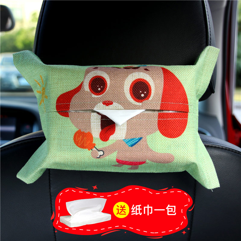 car tissue boxes for cars, carton drawers, creative hanging car supplies hanging s, cute korea