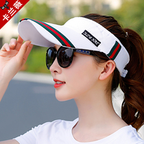 Hat female summer outdoor sun hat sports empty top hat men sunscreen hat without top sun hat Joker baseball cap
