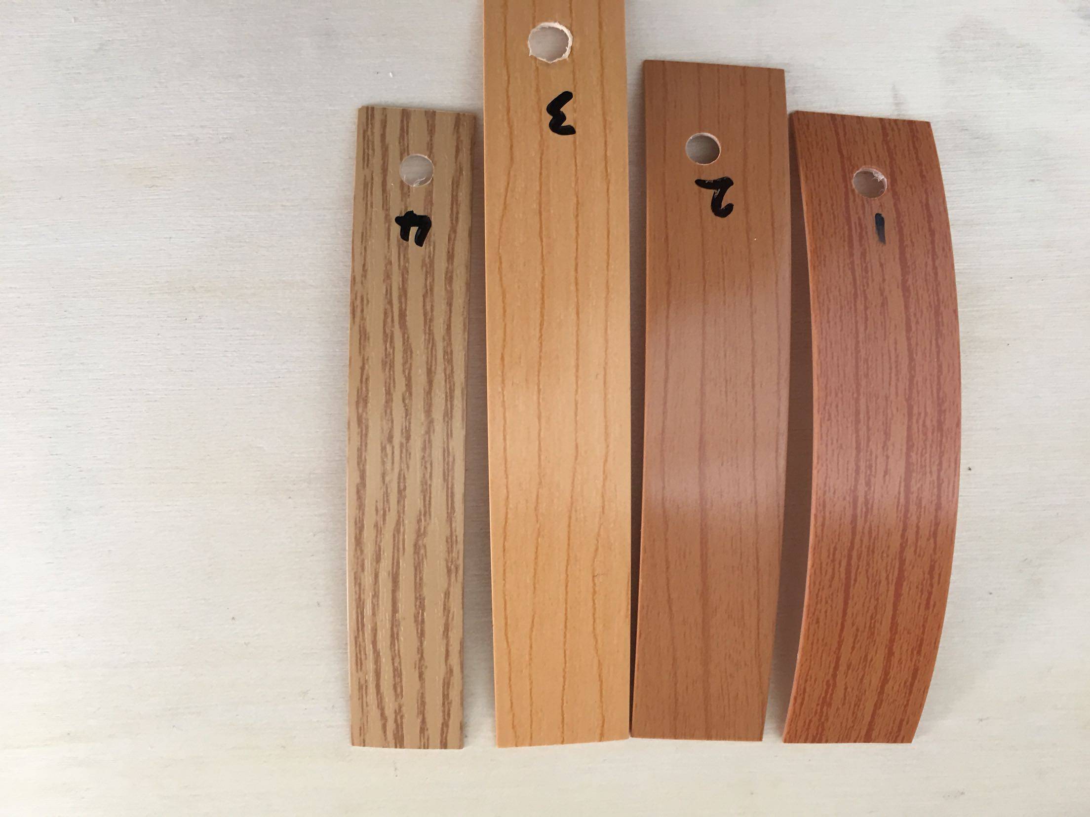 免漆板包边卡条pvc封边条家具板材收边橱柜门边收口条 非热熔胶