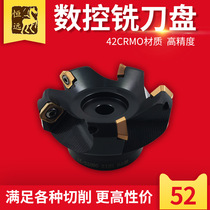 High precision 45 degree knife disc TSE KM12-45 degree numerical control face milling cutter disc SEHT milling aluminium knife disc special price promotion