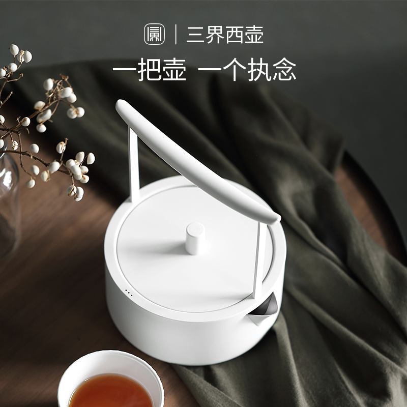 Blower, permeating the west pot stainless steel electric TaoLu teapot tea set household contracted kettle teapot cooking pot