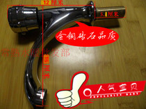 Basin All copper faucet washbasin hand pool Simple sitting vertical single hole single cold washbasin faucet ceramic core