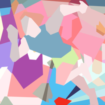 Original running sports color block unrestrained gym running room mural decoration custom parkour event graffiti wall painting