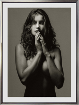 black and white vintage letitia casta woman portrait photography character portrait