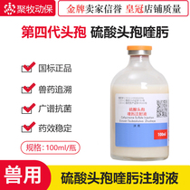G Veterinary drug fourth generation cefquinome sulfate injection suspension piglets health veterinary respiratory tract parapet gasps
