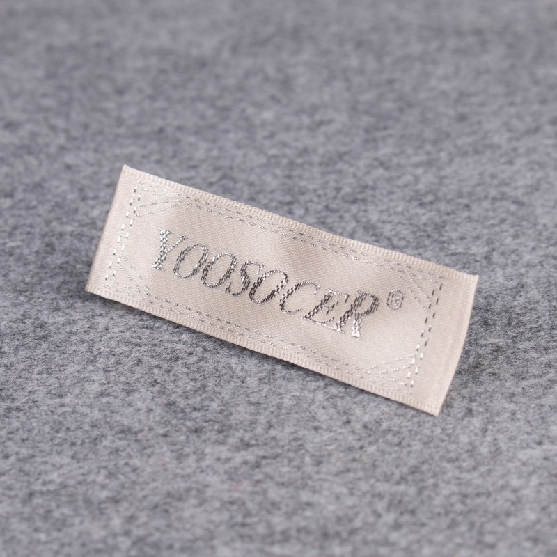 织唛订做童装衣领标定制 服装织唛纯棉带印唛 缎带水洗标商标定做